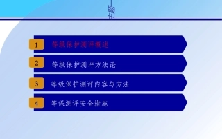 等级保护测评完全全面过程专题培训课件