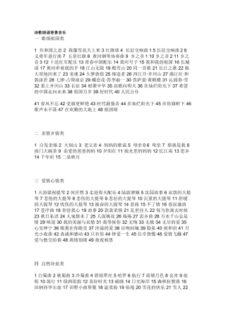 各种类型朗诵背景音乐选择推荐