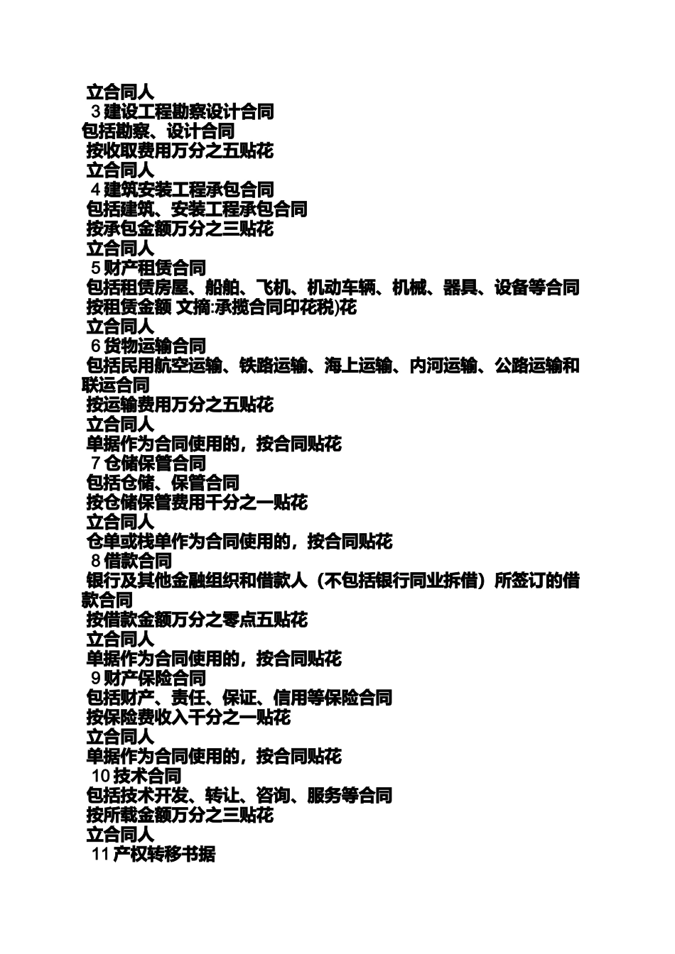 合同范本之承揽合同印花税_第2页