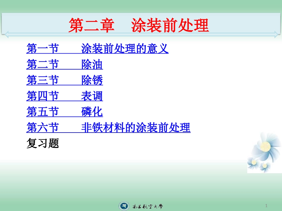 第二章涂装前处理_第1页