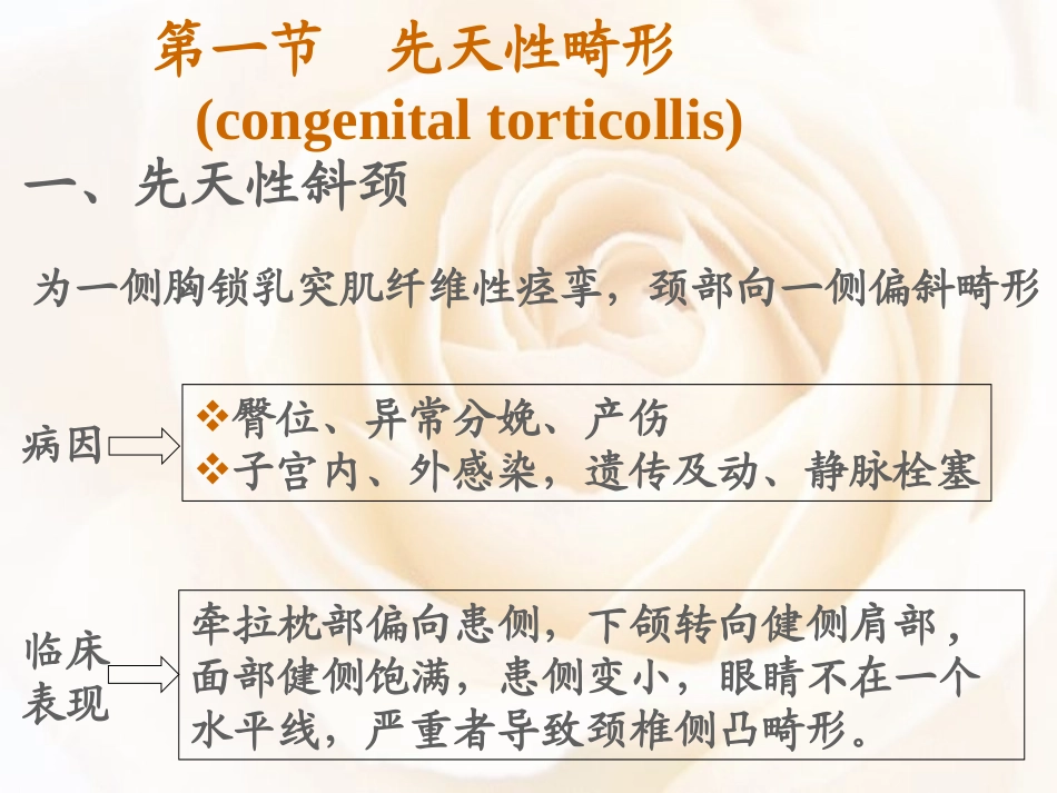 第九版外科学运动系统畸形_第2页