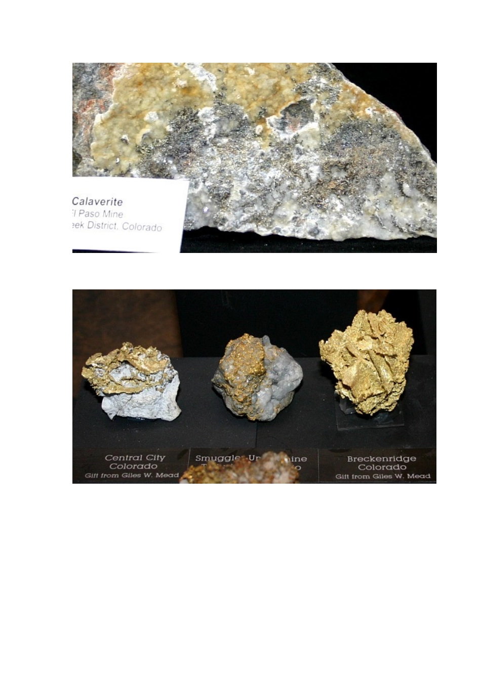 各种金矿矿石图片_第3页