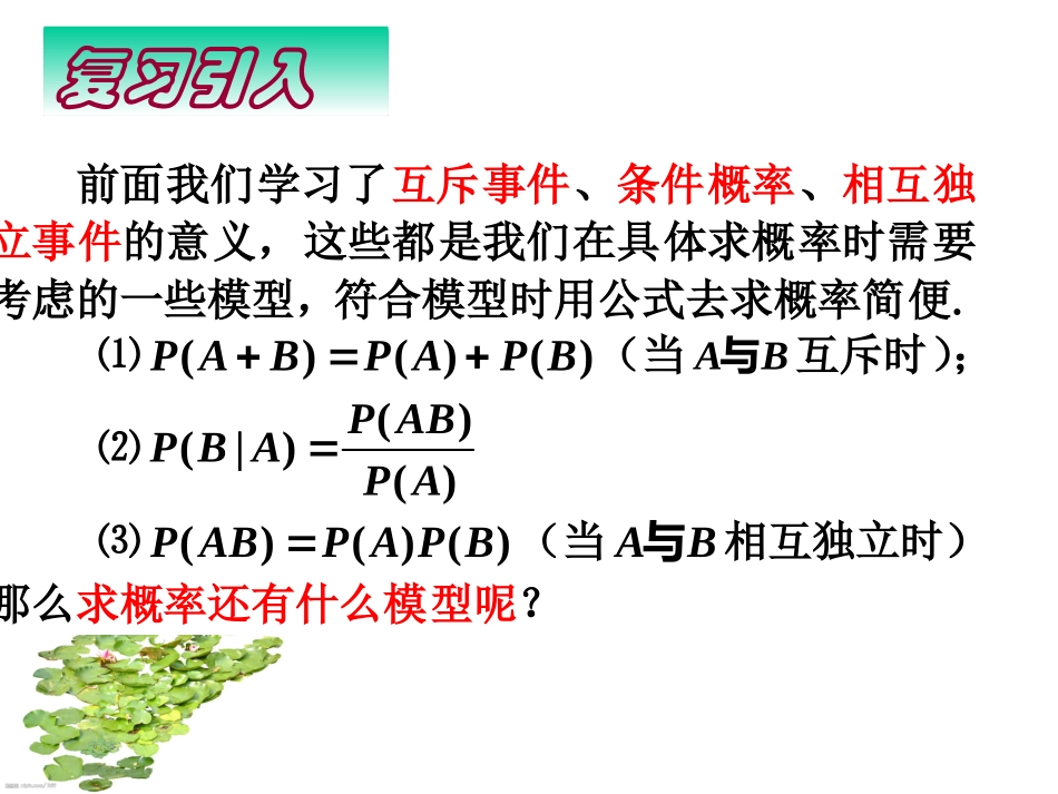 独立重复试验与二项分布_第2页