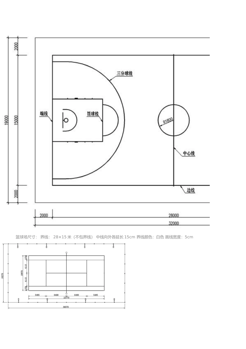 各种运动场标准尺寸_第3页