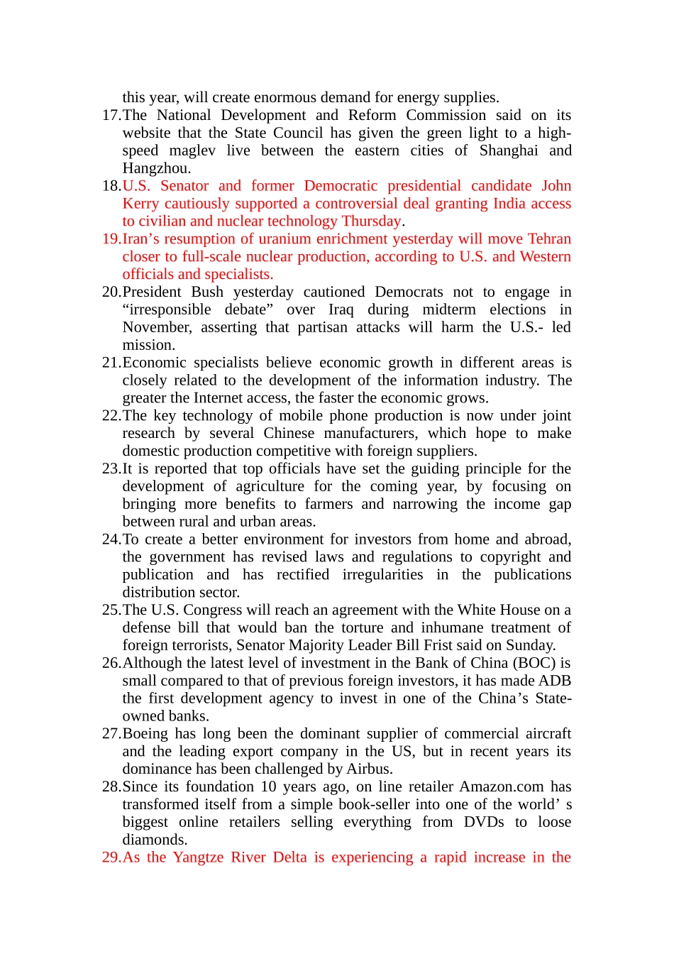 句子听力(关键信息识别与浓缩)文本_第2页