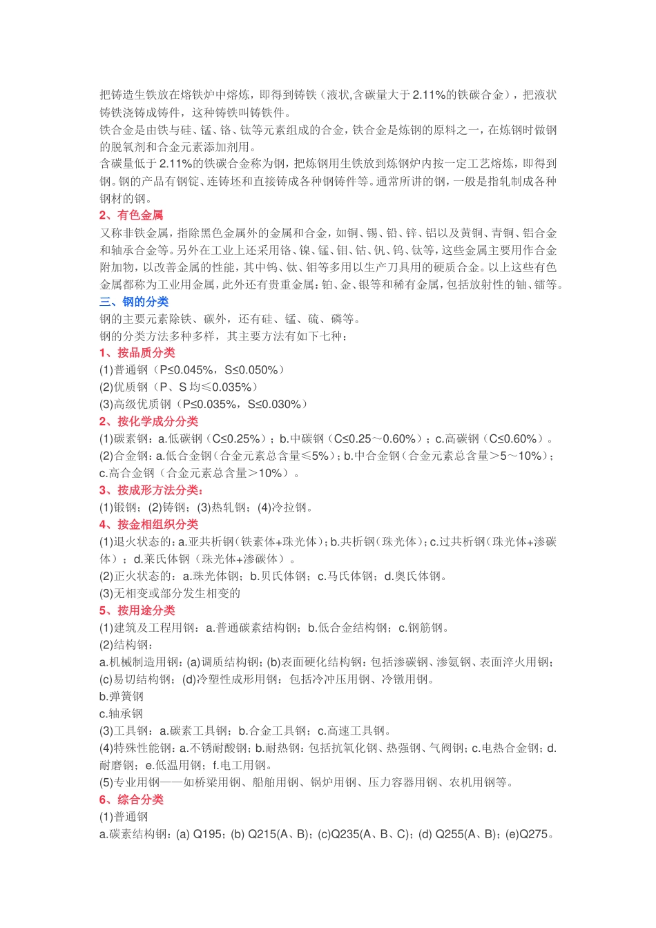史上最全钢材基本知识汇总_第2页