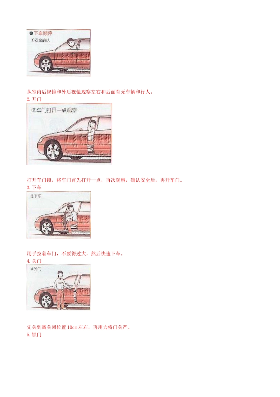 史上最全新手开车、停车、操作指南(图解)_第3页