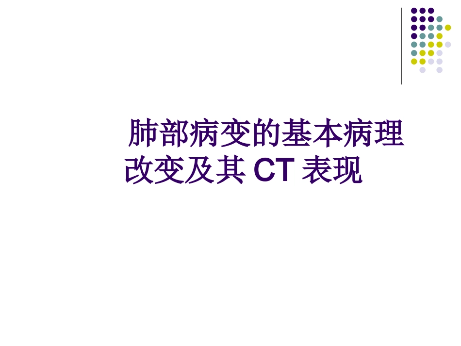 肺部常见病变的CT表现讲义_第3页