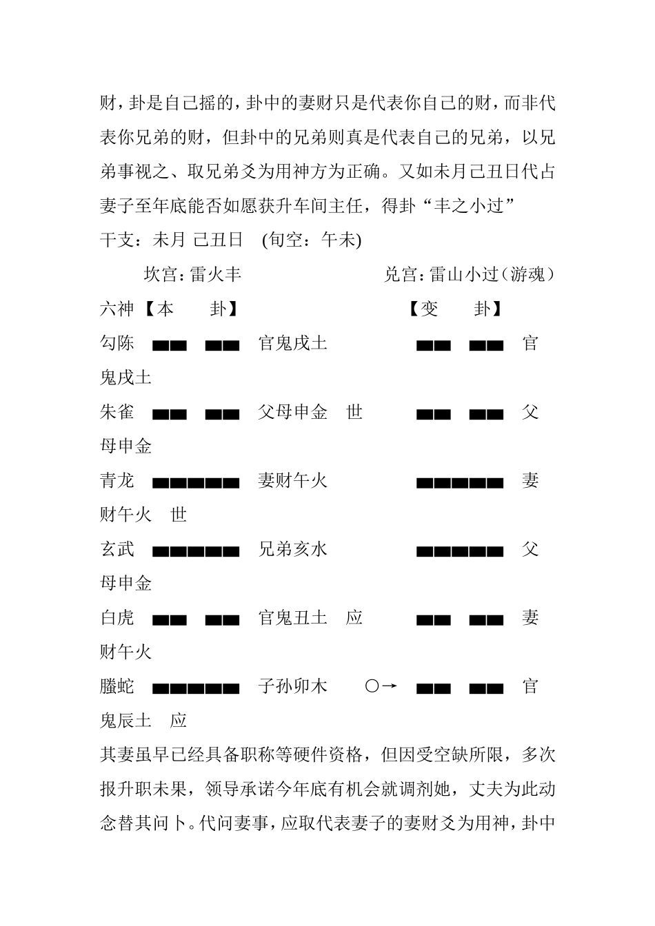 古筮六爻属朱辰彬首创理论之二十三：代占的系统分类_第2页