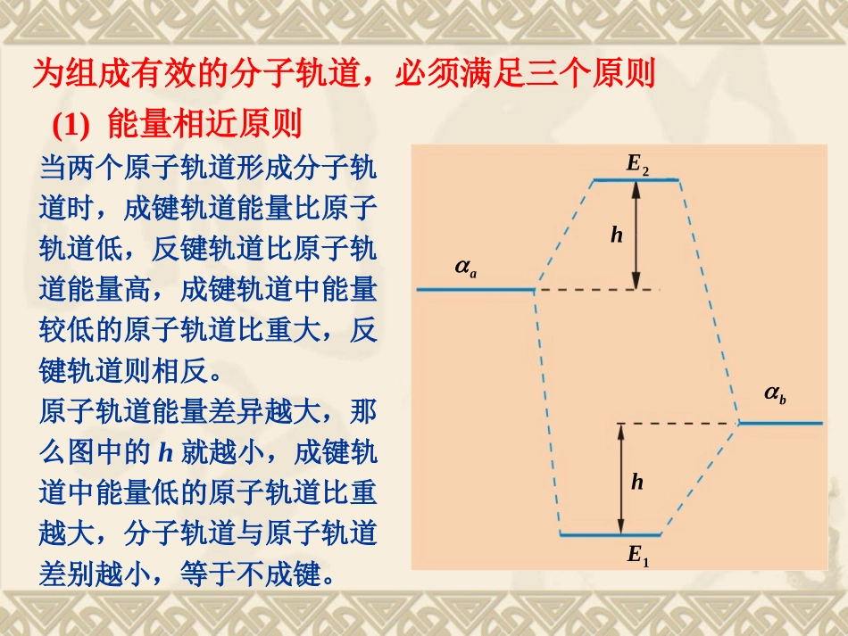 分子轨道理论和双原子分子结构_第3页
