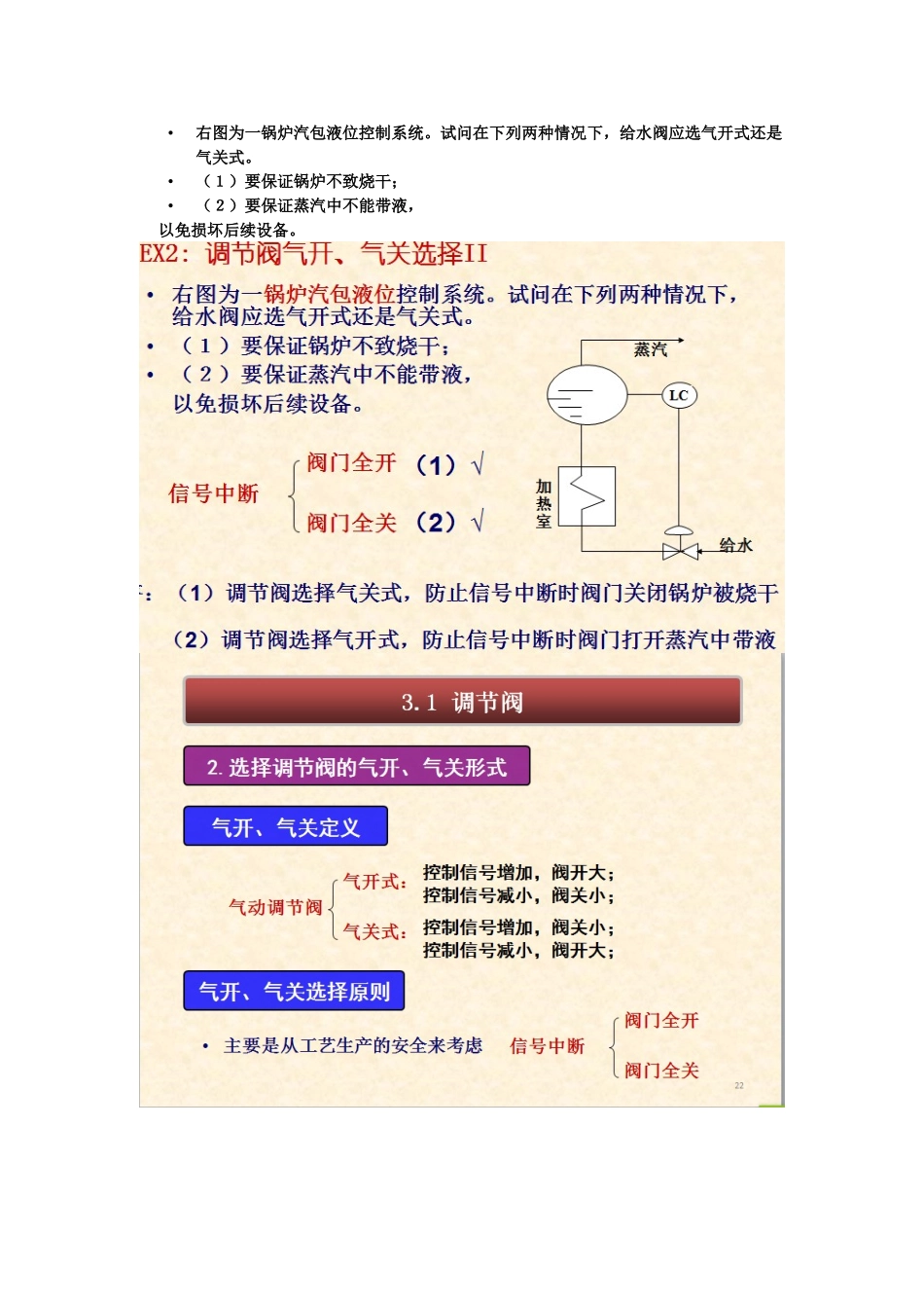 右图为一锅炉汽包液位控制系统_第1页