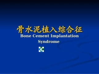 骨水泥反应讲义