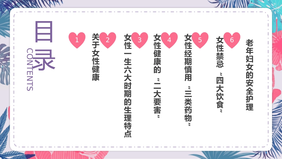 关爱女性健康女性健康知识宣传培训_第2页