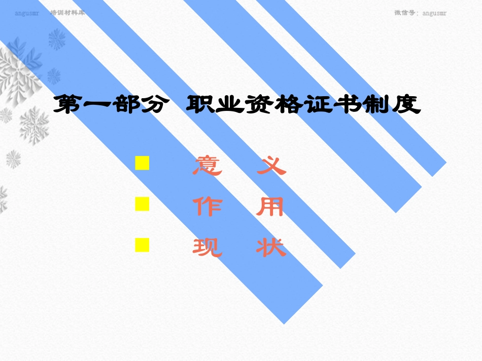国家职业资格证书制度与技能鉴定_第3页