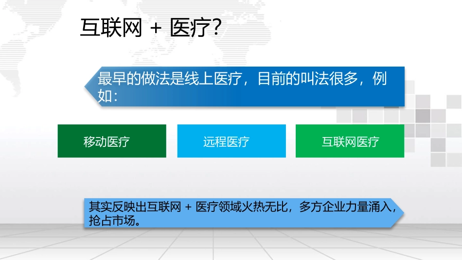 互联网+智慧医疗解决方案_第2页