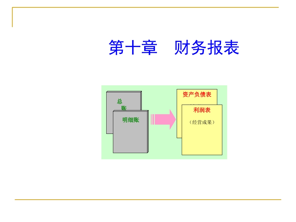基础会计会计报表_第1页