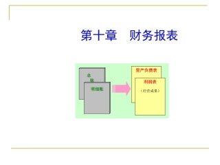 基础会计会计报表