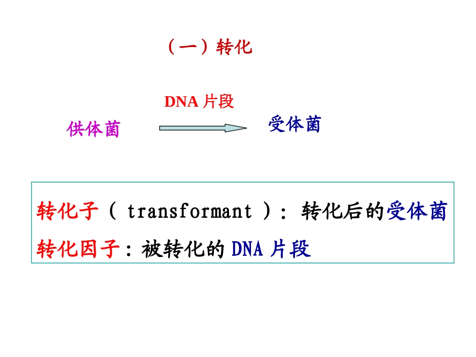 基因转移与重组概述_第3页