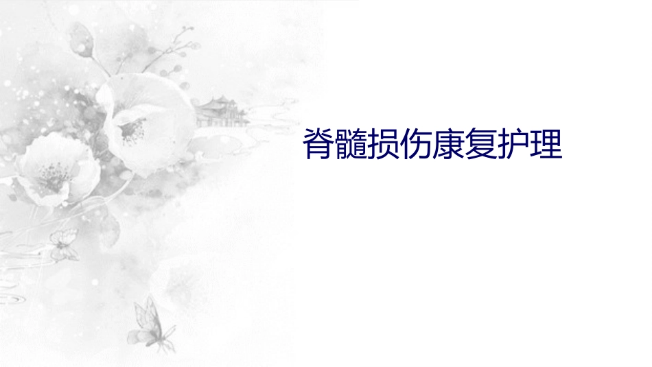 脊髓损伤的护理_第1页