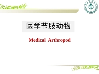 寄生虫节肢动物总论蚊