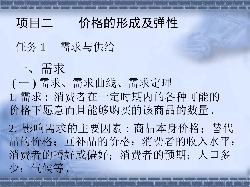 价格的形成及弹性概述_第2页