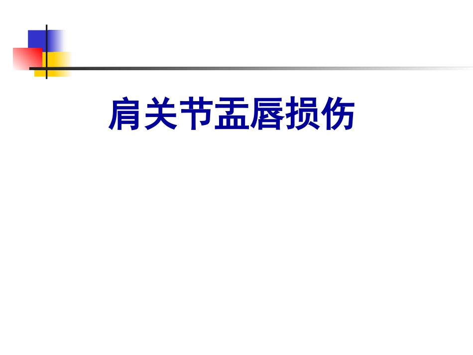 肩关节盂唇损伤_第1页