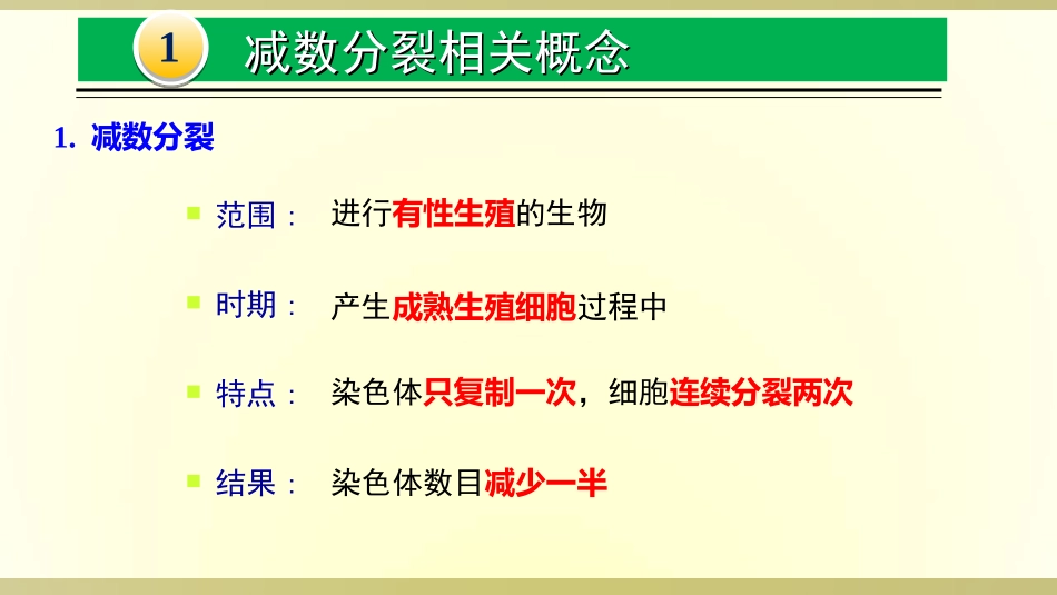 减数分裂和受精作用笔记_第2页