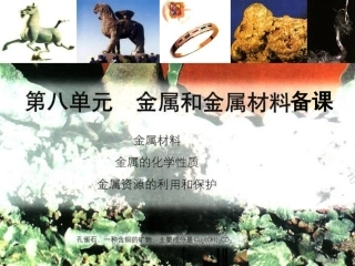 金属和金属材料课件