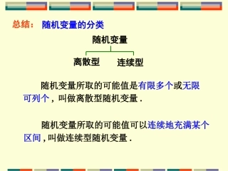 离散型随机变量及其分布列