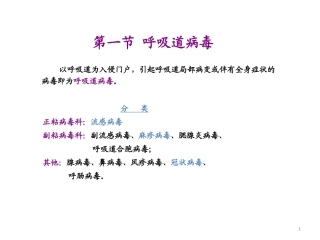 流行性感冒病毒