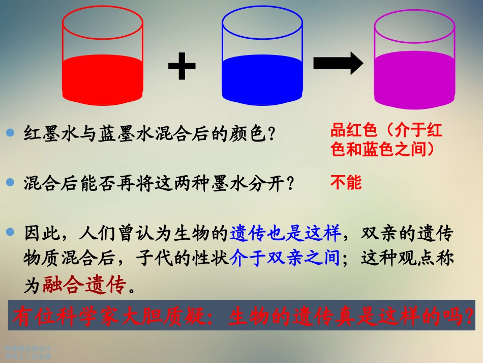 孟德尔豌豆杂交实验一对相对性状_第3页
