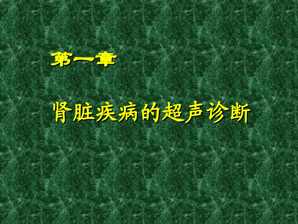 泌尿系统的超声诊断_第2页