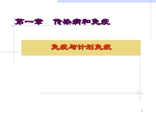 免疫和计划免疫课件
