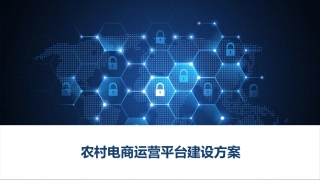 农村电商运营平台建设方案