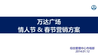 情人节春节活动方案