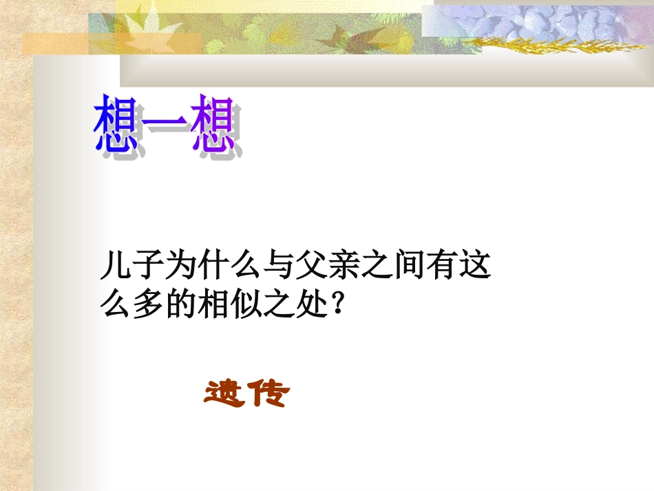 人体的性状和遗传现象_第2页