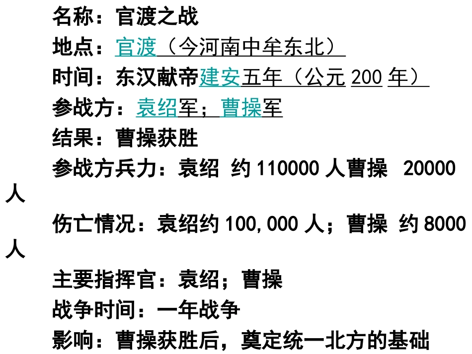 三国演义中三大战役课件_第2页