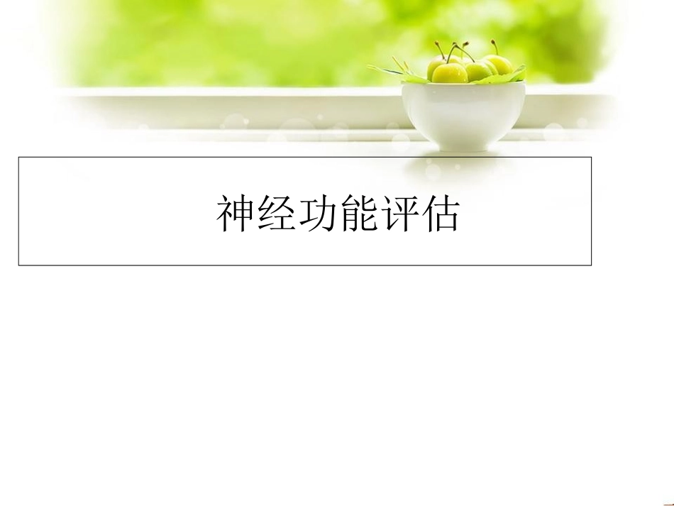 神经功能评估_第1页