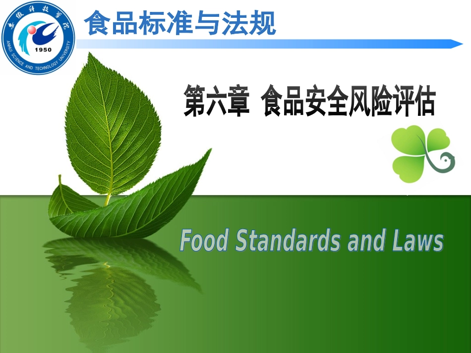 食品安全风险评估教材_第1页