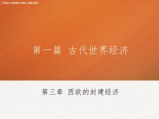 世界经济史马工程