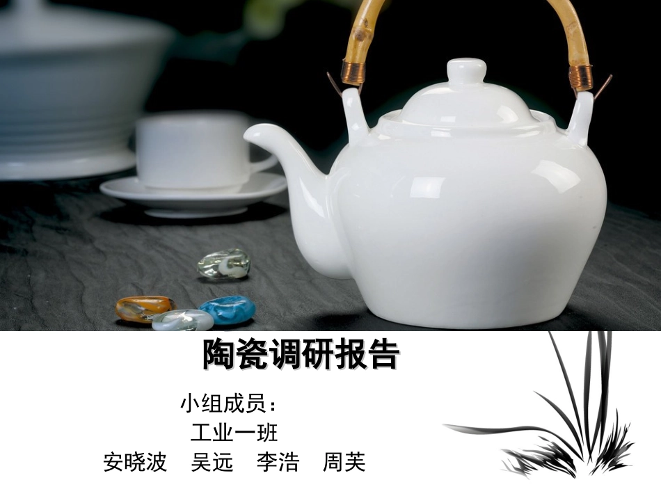 陶瓷调研报告概况_第1页