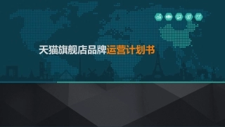 天猫旗舰店品牌运营计划书
