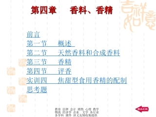 天然香料与合成香料