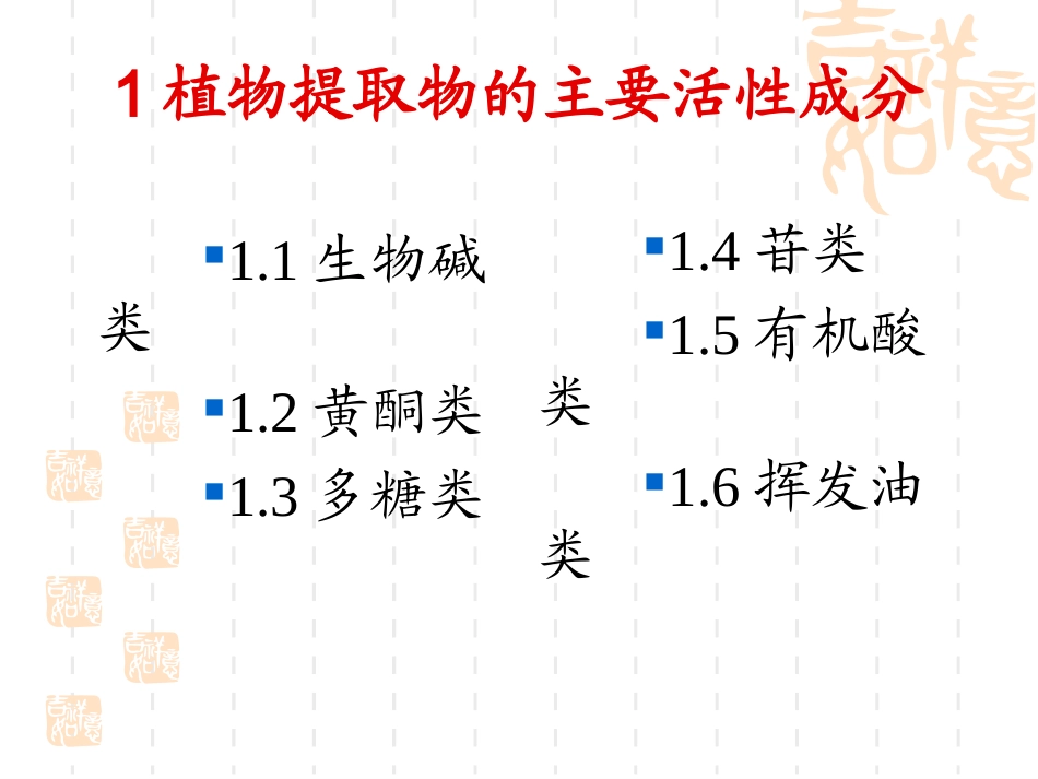 天然植物提取物专题培训课件_第2页