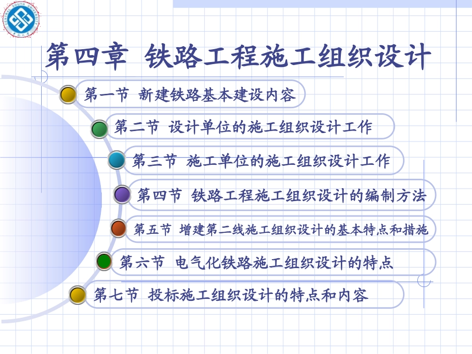 铁路工程施工组织设计总结_第1页