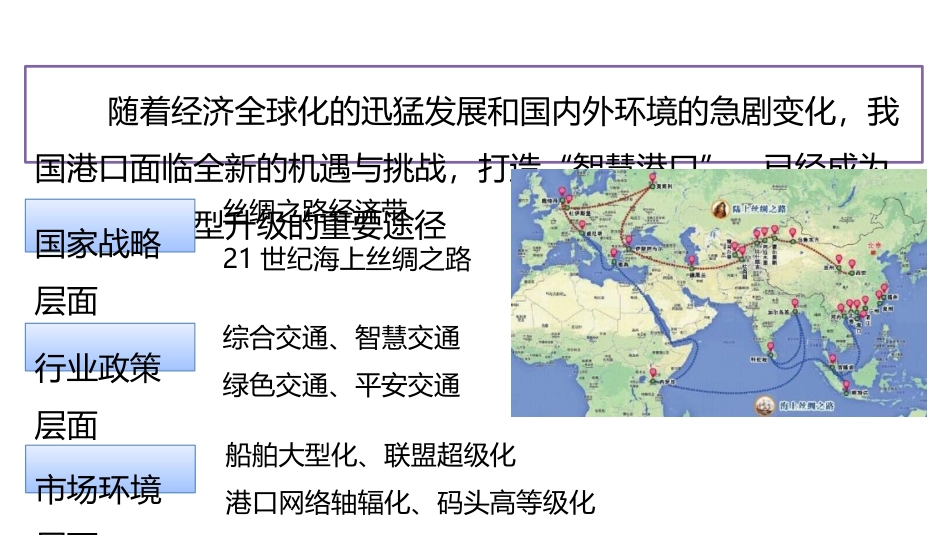 现代智慧港口解决方案探讨专题培训课件_第2页
