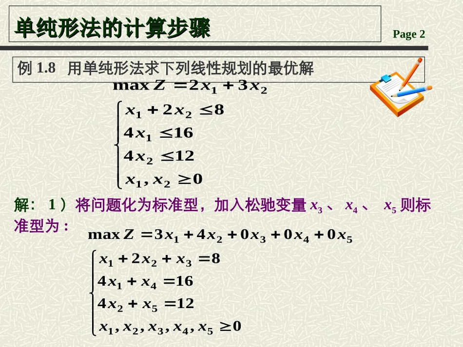 线性规划单纯形法_第2页