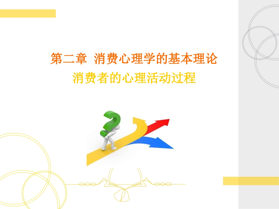 消费者的心理活动过程和个性心理特征_第1页
