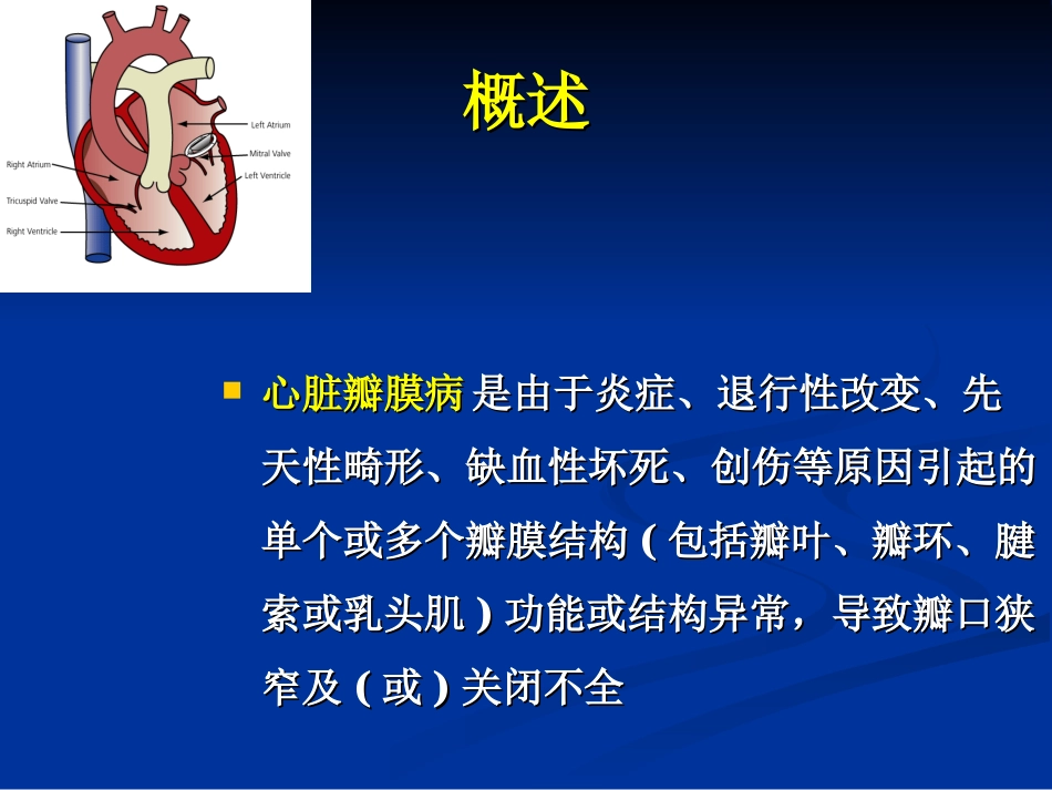 心脏瓣膜病人手术的麻醉_第3页