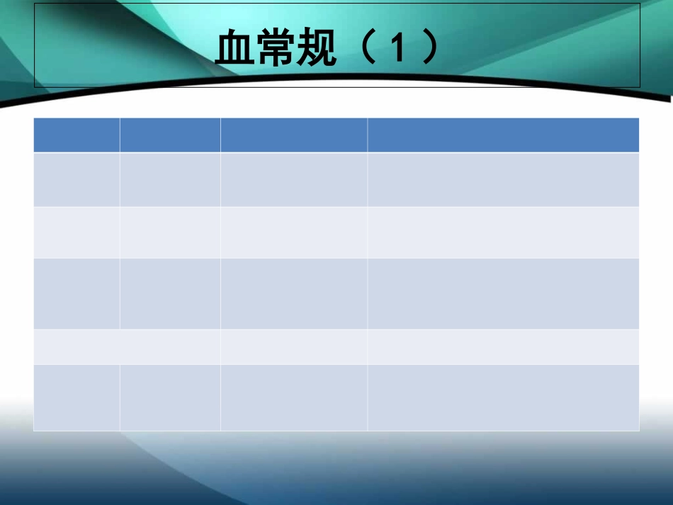 新生儿常见化验结果识别讲义_第2页